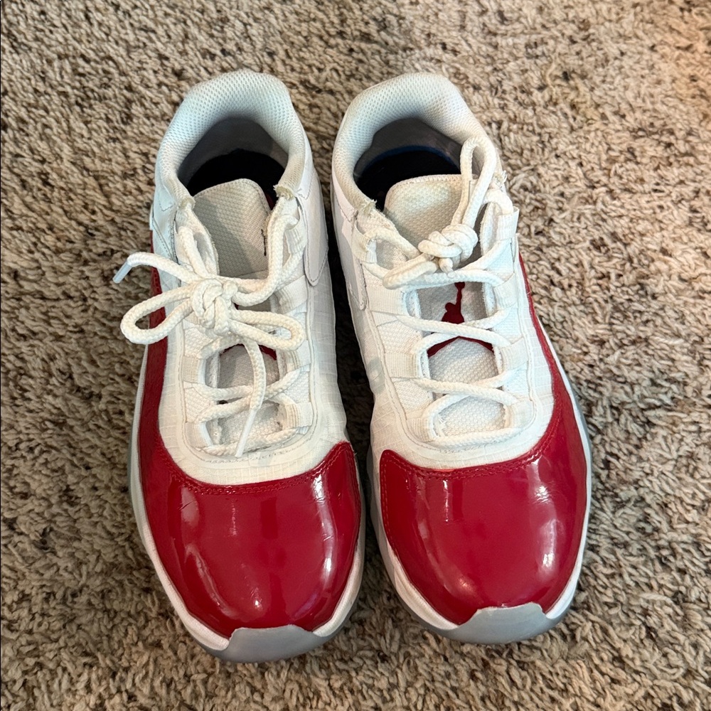 Nike Jordan Cherries Red and White Sneakers